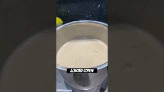 Almond milk coffeerecipe cooking song [upl. by Leirbaj]