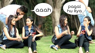 MOANING IN PEOPLES EARS PRANK PART 2  SAHIL VIRWANI PRANKS [upl. by Naara]