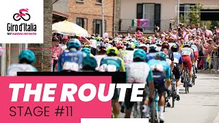 Giro dItalia 2024  Stage 11 The Route [upl. by Virgie312]