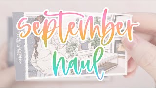 September Collective Haul  Planner amp Journalling Supplies  2024 [upl. by Eisdnil]