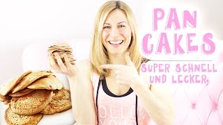 5 Minuten Pancakes Rezept  Gesunde Ernährung super schnell amp einfach  VERONICAGERRITZENDE [upl. by Tenay718]