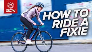 How To Ride A Fixie Like A Pro [upl. by Eldnar877]