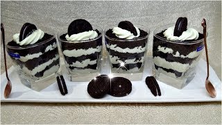 تيراميسو الأوريو Tiramisu Oreo 🍨 تحلية رائعة تحضريها في دقيقتين [upl. by Naul149]