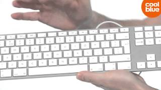 Apple Keyboard met numeriek toetsenblok productvideo NLBE [upl. by Aleacem]