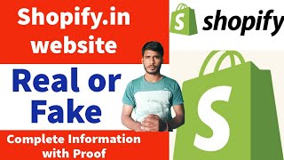 Shopifycom Real or Fake  Shopifycom Review Shopify Real or Fake Scam or Legit Complete Details [upl. by Ternan]