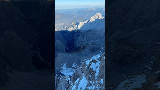 Alpspitze und Höllental ￼von der Zugspitze aus gesehen alpen mountains [upl. by Pride]