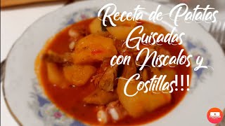 Patatas con Níscalos y Costillas Tu receta definitiva de Níscalos 😋😋😋 [upl. by Notsnhoj]