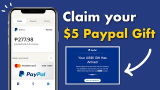 HOW TO CLAIM YOUR 5 PAYPAL REWARD THIS 2022  Claim Your 5 Paypal Gift easy tutorial [upl. by Zurciram390]