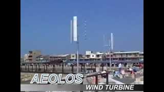 2KW Vertical Axis Wind Turbine AeolosV 2kw [upl. by Kilan]