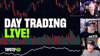 TopstepTV Live Trading Fast Markets with AnneMarie Market Recap amp Power Hour w RIPS 012524 [upl. by Deacon]