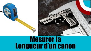 Mesurer la longueur dun canon [upl. by Yanrahs]