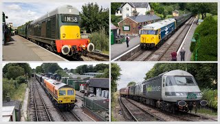 Mid Hants Railway Diesel Gala 2024 14072024 [upl. by Sorcha]