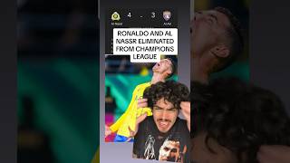 Ronaldo and Al Nassr Elminated From Champions League [upl. by Elatia]