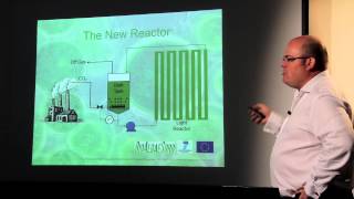 BioAlgaeSorb algal photobioreactor design presentation  Dr Darren Oatley [upl. by Aekin]