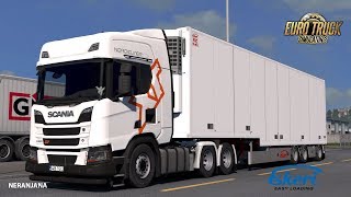 Ekeri trailers v205 with Ekeri Tandem trailers ADDON by Kast ETS 2 134 [upl. by Ziwot225]