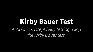 Kirby Bauer Test [upl. by Onivag]