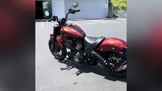 2024 Indian Chiefs Bobber Dark Horse Thunderstroke aircooled 116 cu engine [upl. by Marl]