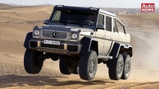 Mercedes G 63 AMG 6x6 Luxus für Scheichs [upl. by Ahsiya976]