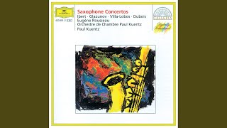 Dubois Concerto for Alto Saxophone and String Orchestra  3 Rondo  Allegretto [upl. by Garfinkel]