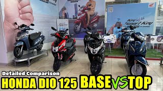 New Honda Dio 125 All Variants Full Comparison Video  Watch This Before Buying Honda Dio 125 [upl. by Lunneta]