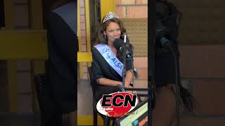 Adeline Vetter Miss Alsace 2023 en interview sur RADIO ECN [upl. by Adnotal]