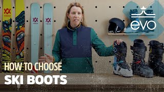 How to Choose Ski Boots  Size Fit amp Flex [upl. by Ydassac]