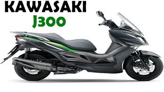 Обзор Максискутера Kawasaki J300 [upl. by Aznaed339]