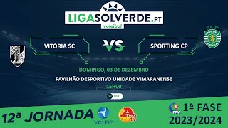 Vitória SC x Sporting CP  12ª Jornada  Liga SolverdePT 20232024 [upl. by Ettenuj]