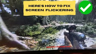 How to Fix Flickering Screen on Windows 10 Windows 11  Fix Screen Flickering when Playing Game [upl. by Matthaeus]