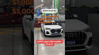 Payments 2024 Audi Q3 AutoPlanet UsedAudiQ3 [upl. by Sokem]