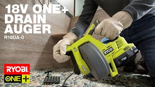 RYOBI 18V ONE Drain Augur R18DA0 features and user benefits explained [upl. by Kendricks760]