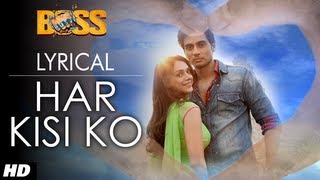 Har Kisi Ko Nahi Milta Full Song with Lyrics  Boss  Shiv Pandit Aditi Rao Hydari [upl. by Ailis]