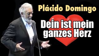 Plácido Domingo Performs one of His Best Songs quotMy heart is all yoursquotquot shorts [upl. by Eelrebmik]