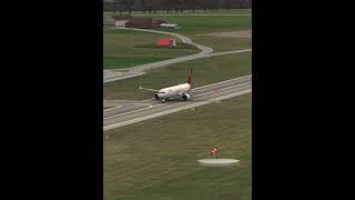 Vistara A21NX from India landing at Innsbruck Airport airplane takeoffandlanding [upl. by Uhn]