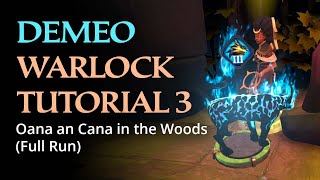 Demeo Warlock Tutorial 3  Roots of Evil Full Solo Run [upl. by Durgy]