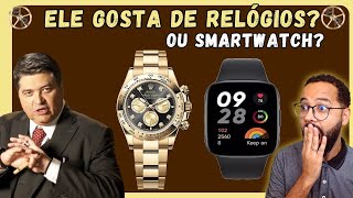 Relógios do Datena Rolex TAG Zenith e smartwatch na mesma coleção Ezequias Relojoeiro [upl. by Aria]