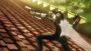 Levi Vs Kenny  HD 4K Shingeki no kyojin Latino [upl. by Lucey]