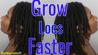 How To Grow Your Locs Faster  Healthy Locs [upl. by Leanora]