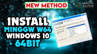 How to install MingW w64 on windows 10 64bit 2024 [upl. by Einafit929]