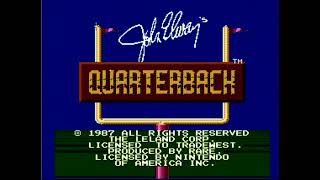 John Elways Quarterback NES Playthrough [upl. by Ardnasirk]