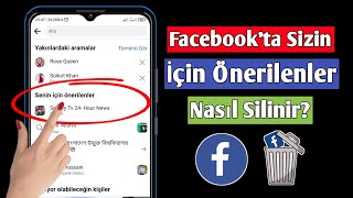 Facebookta Sizin İçin Önerilenler Nasıl Silinir 2022  Facebookta Sizin İçin Önerilenleri Sil [upl. by Ahsilet]