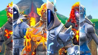 FROZEN vs LAVA LEGENDS  Fortnite Short Film [upl. by Neukam]