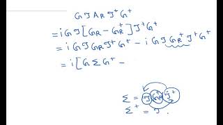 Class 19 NonEquilibrium Greens function formulation Part I [upl. by Anniahs]