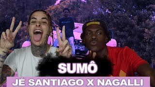 Jé Santiago x Nagalli  Sumô  REACT  ANÁLISE VERSATIL [upl. by Horlacher]