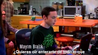 TBBT  The Big Bang Theory 7x11  quotUncle Dr Cooperquot Amy and Penny playing wii Sub Esp [upl. by Noxin972]