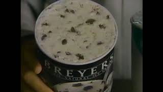 Breyers Mint Chocolate Chip Ice Cream commercial from 1986 [upl. by Jodee]