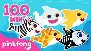 Baby Shark Which Animal did you Turn Into  Kids Stories amp Songs  Compilation  Pinkfong for Kids [upl. by Frederik]