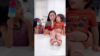 Baby’s Ice cream prank on mom 🍦😱🤣👶🏻❤️👧🏻🌈🚀🤪 [upl. by Elorac]