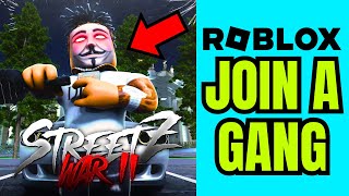 How To JOIN A GANG In Streetz War 2 Roblox FULL GUIDE 2024 [upl. by Bronwen59]