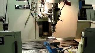 Milltronics Model MB19A 3Axis CNC Bed Mill 1998 [upl. by Aden]